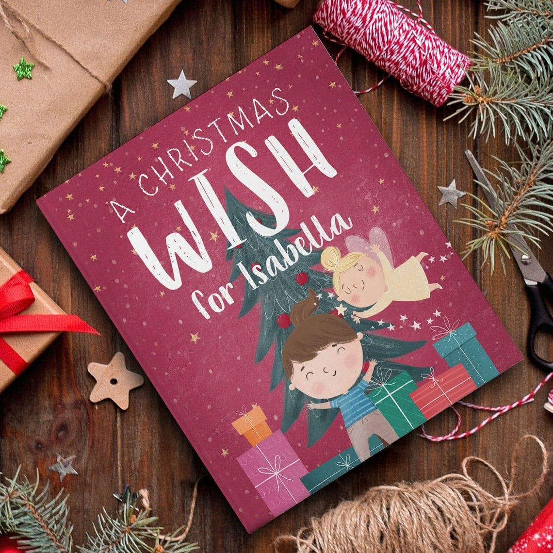 personalized christmas book