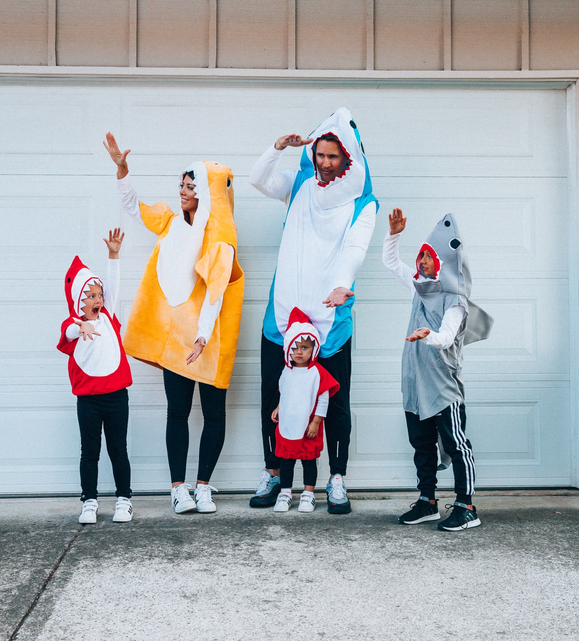 baby shark family costume