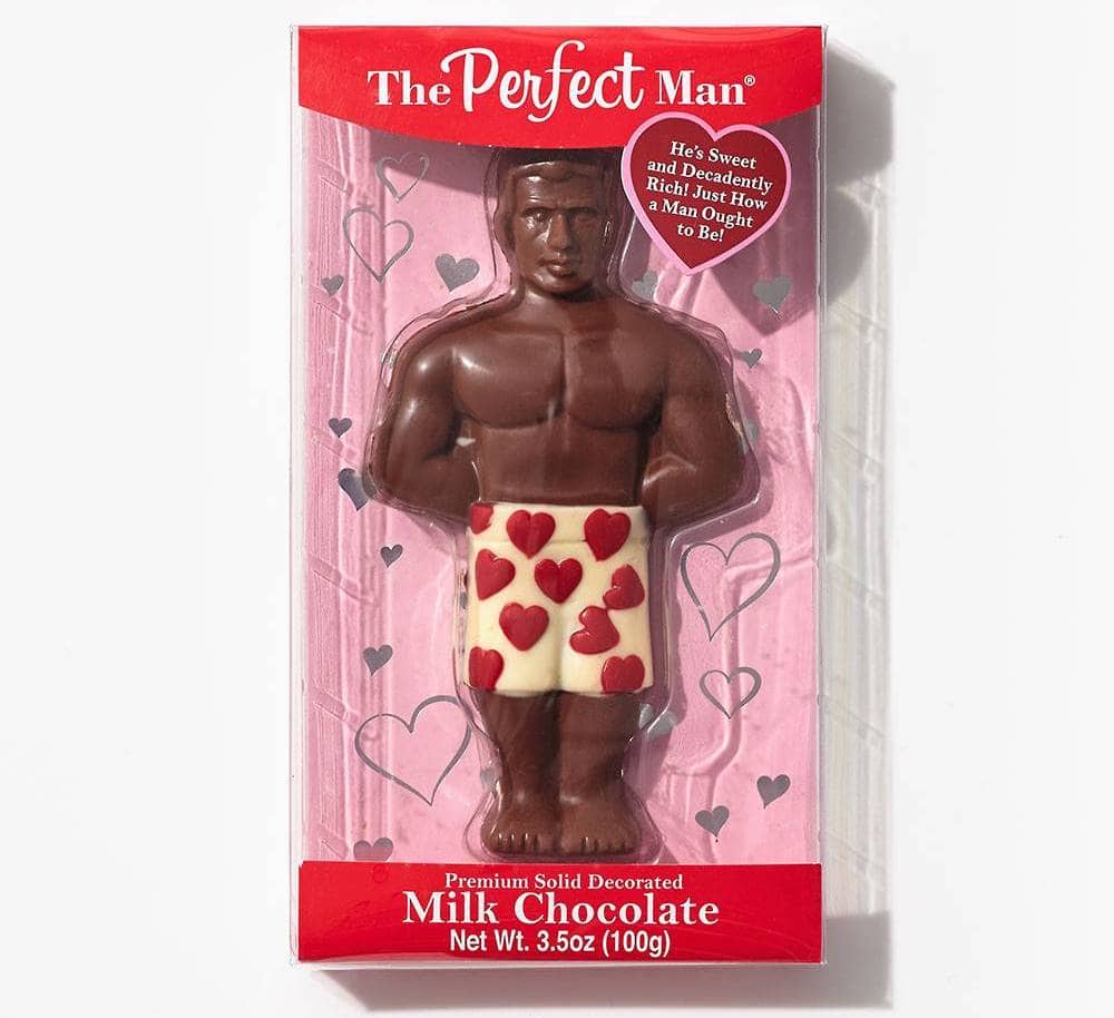 I Loooove Chocolate® The Perfect Man™ Milk Chocolate