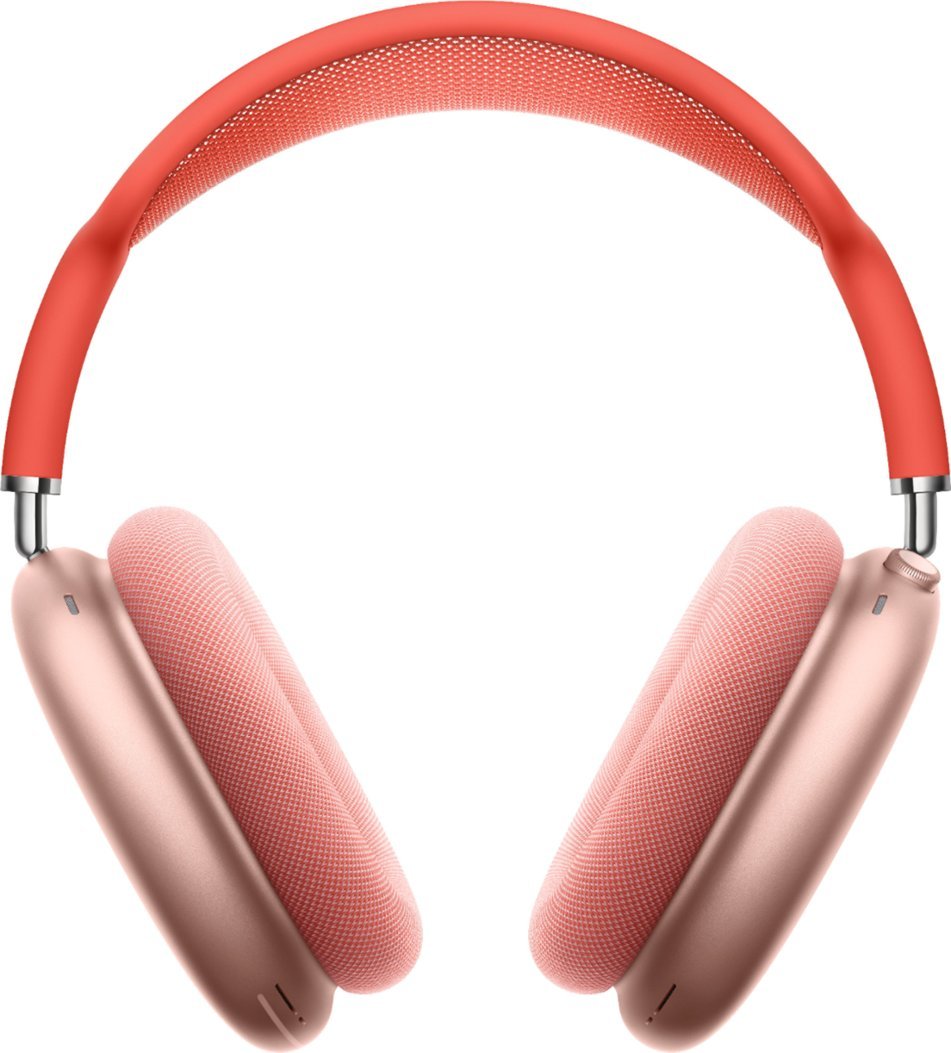 Pink headphones