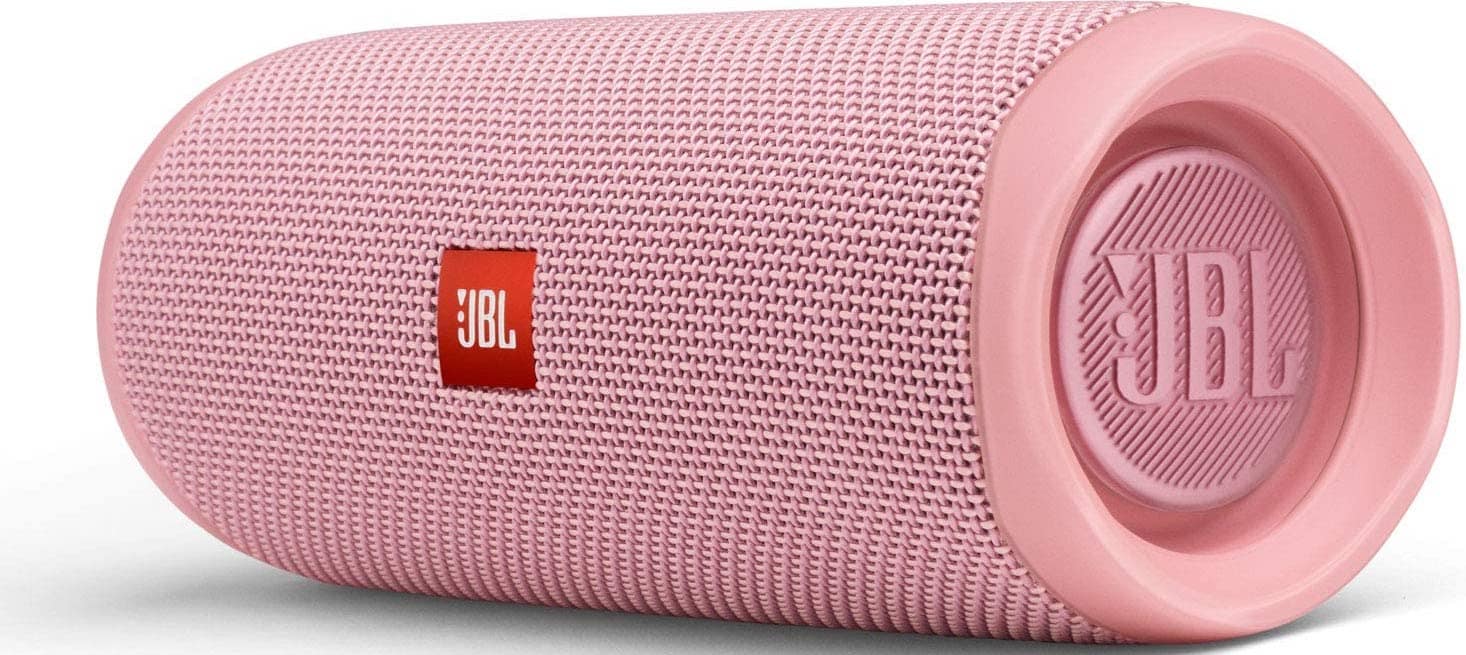 Pink Bluetooth speaker 