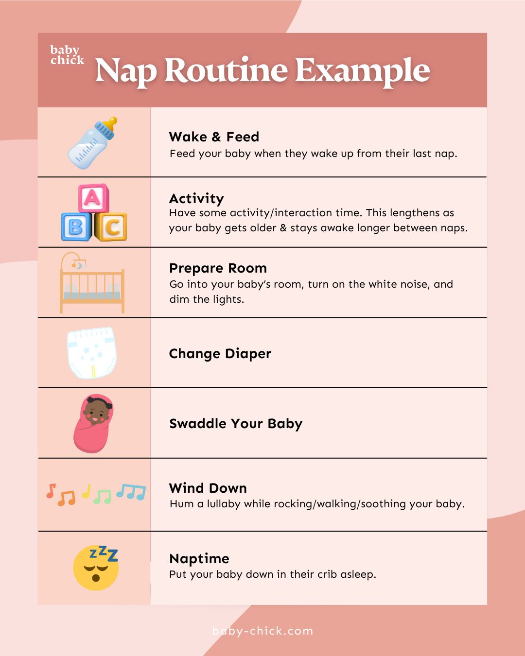 Nap routine example