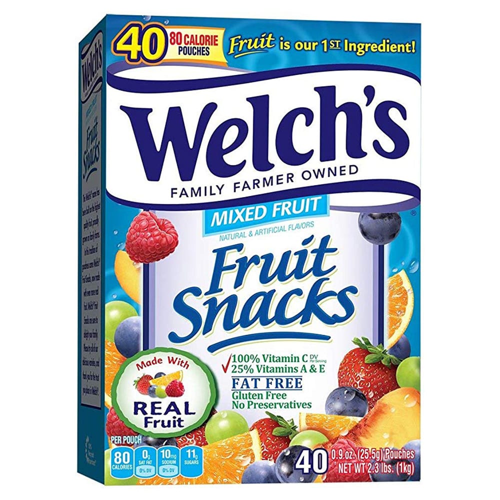 Welch's Fruit Snacks, Mixed Fruit