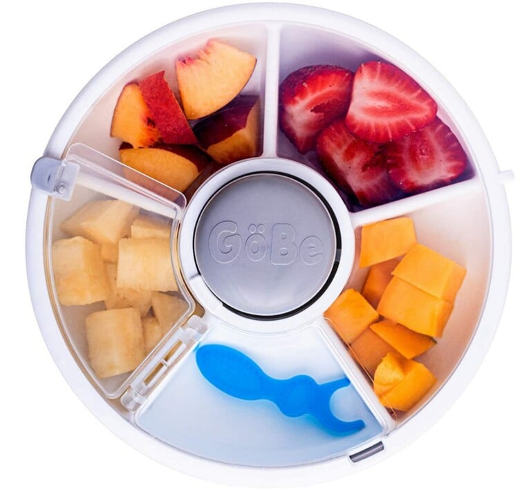 Travel food spinner and organizer