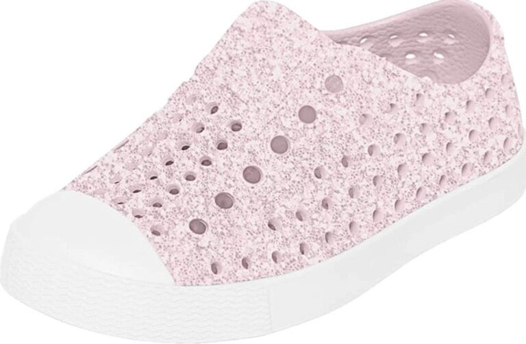 Pink go-anywhere water shoes