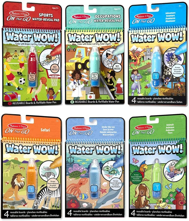 Water Wow! coloring books