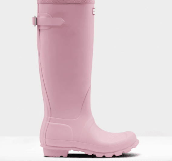 Women's Original Tall Back Adjustable Rain Boots: Foxglove Pink