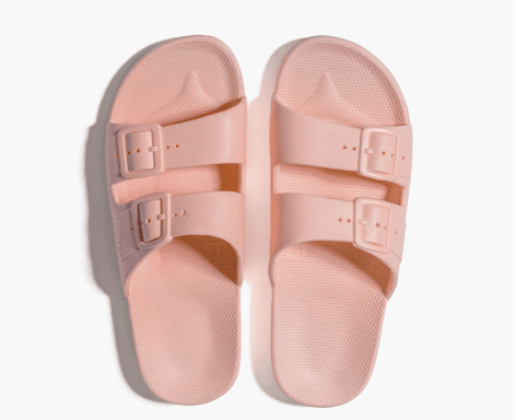 LIGHT BABY PINK MOSES SANDALS
