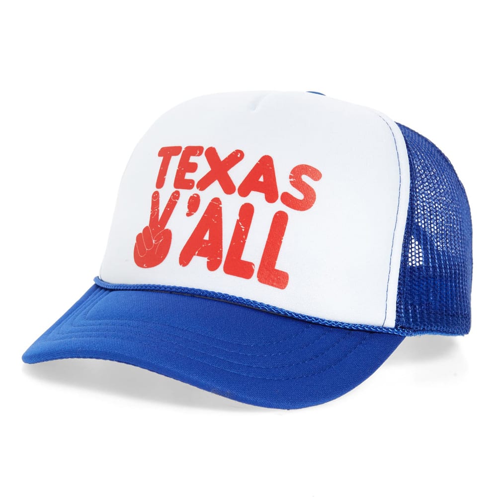 Texas Y'all Trucker Hat TINY WHALES