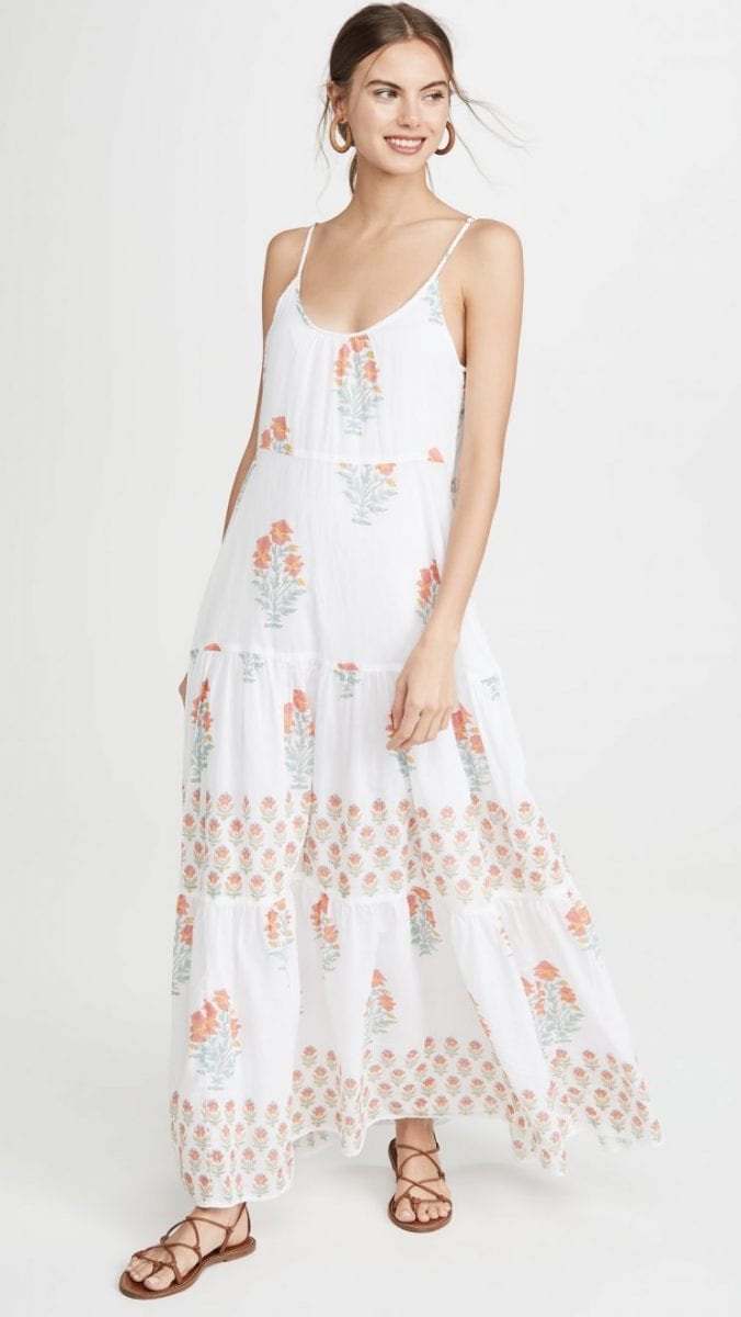 Roller Rabbit Borem Border Floral Dress