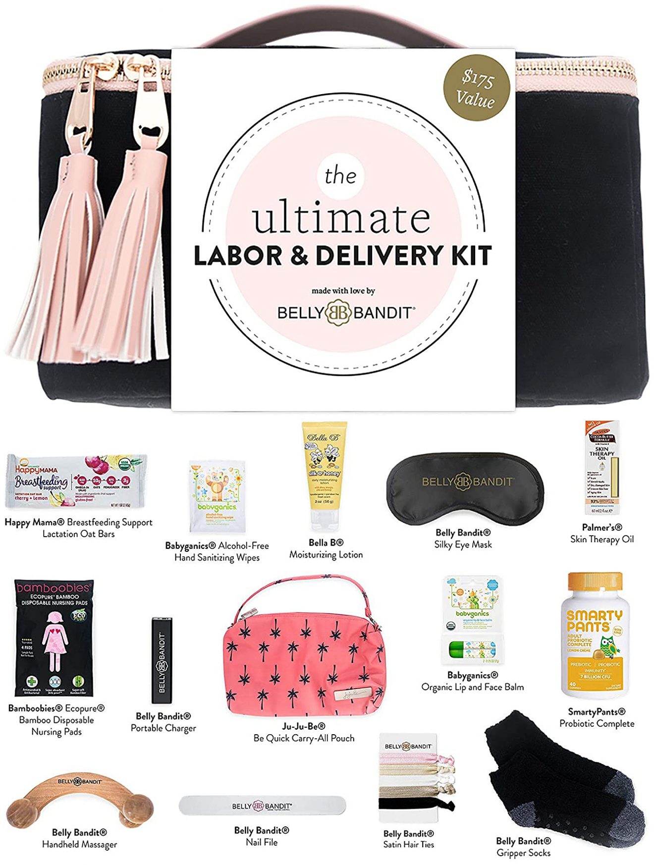 Belly Bandit - The Ultimate Women's Maternity Labor and Delivery Kit