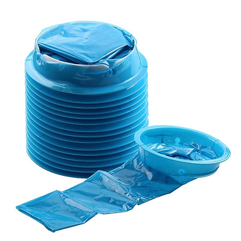 Vomit Bags, YGDZ 15 Pack Barf Bags Blue Emesis Bag Disposable Car Sickness Puke Nausea Bags