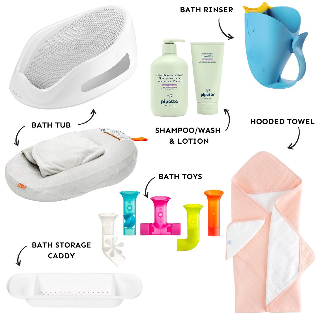 Bath Time Baby Registry Must-Haves for 2024 | Baby Chick
