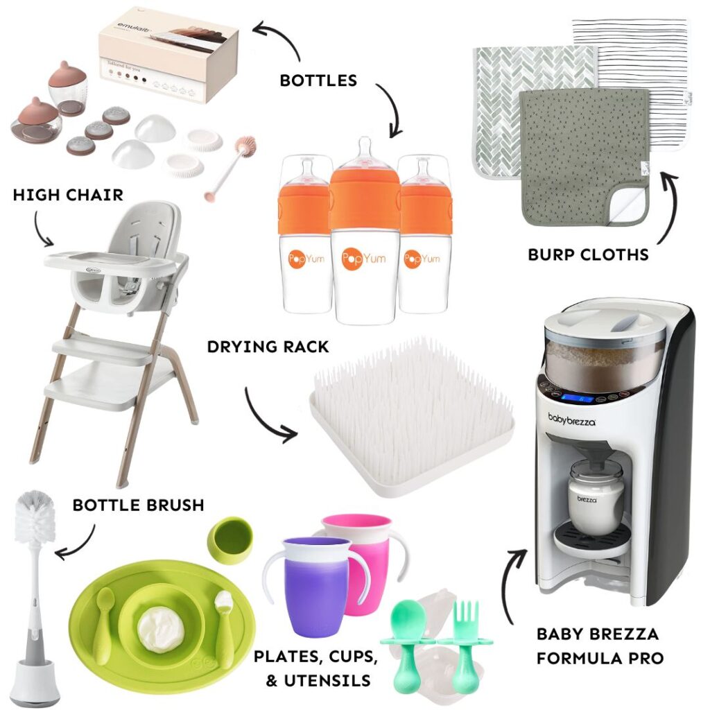 Baby Registry Must-Haves: Bottle-feeding & Solids