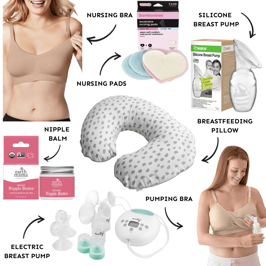 Breastfeeding and nursing products 