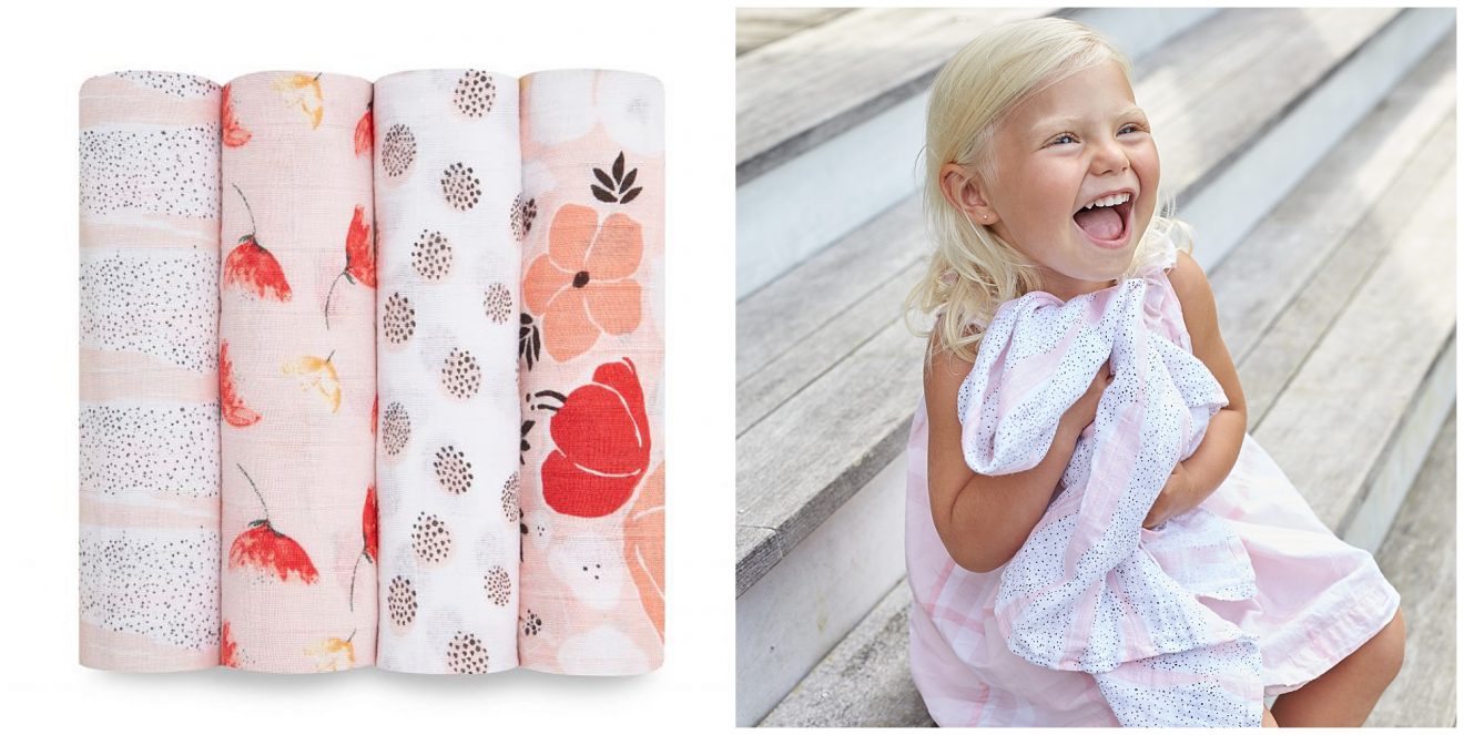 Picked for You Classic Muslin Swaddles from aden + anais