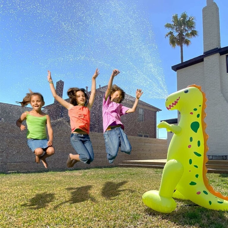 Giant Dinosaur T-Rex Float Joy Sprinkler