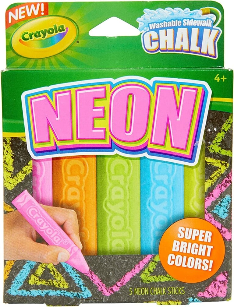 Crayola Neon Sidewalk Chalk