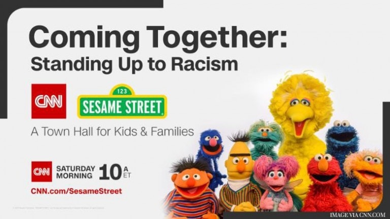 Sesame Street and CNN Team Up to Help Parents Explain Racism to Kids