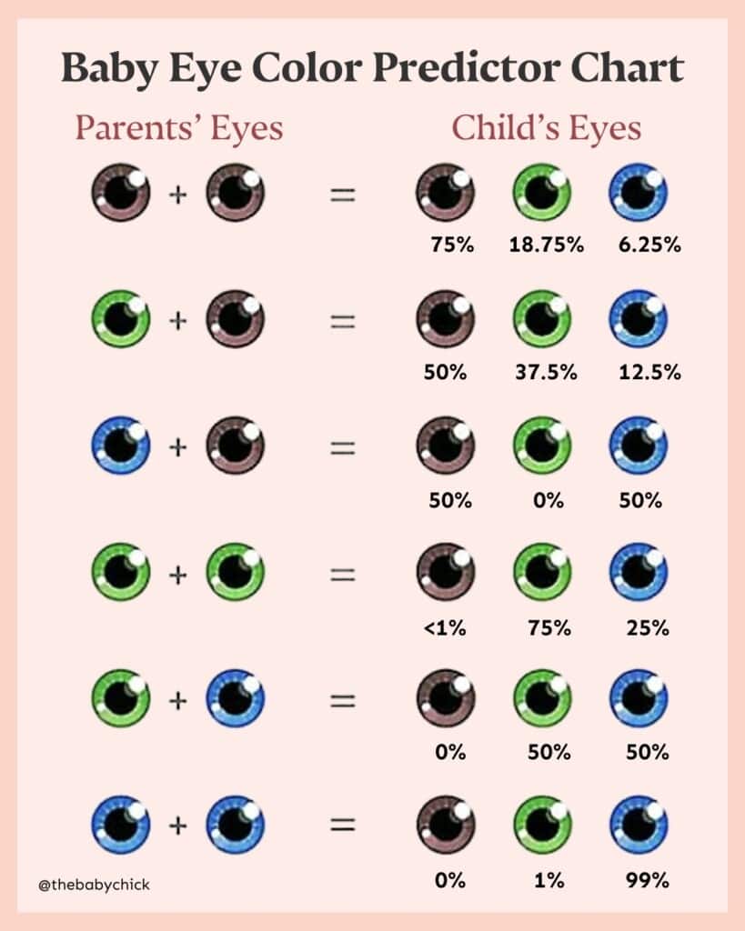 What Color Eyes Will My Baby Have Pregnancy Friend