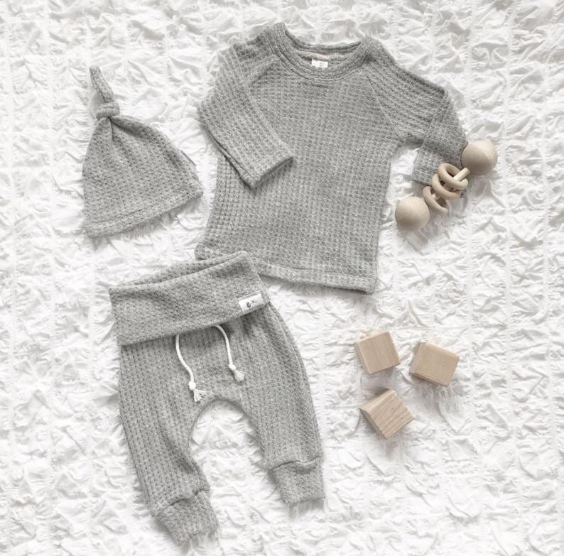 Gender neutral grey outfit