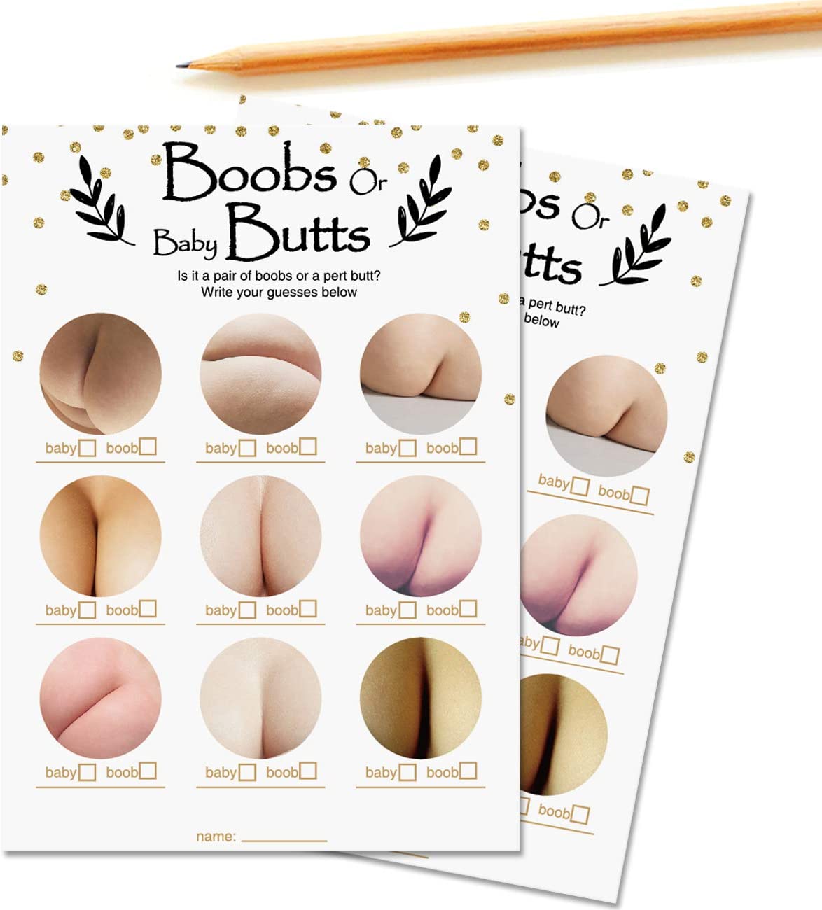 Boobs or Baby Butts Game