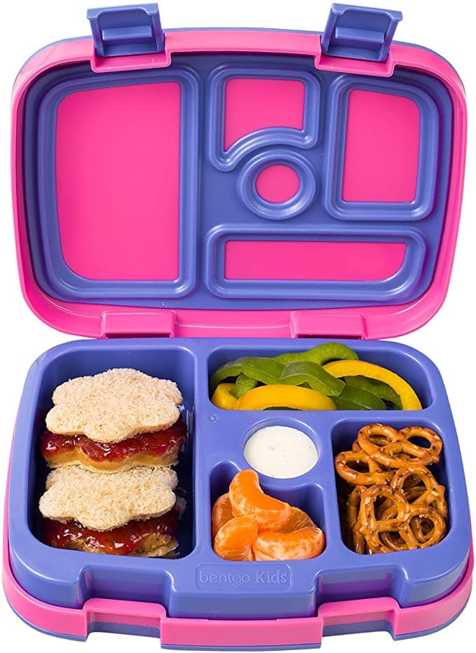 Bentgo Kids Brights – Leak-Proof, 5-Compartment Bento-Style Kids Lunch Box
