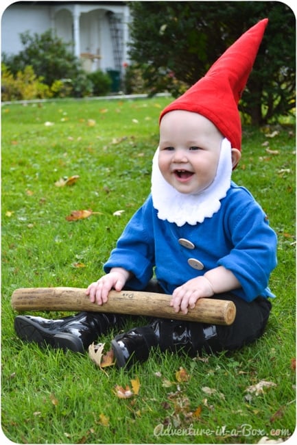 Gnome baby costume