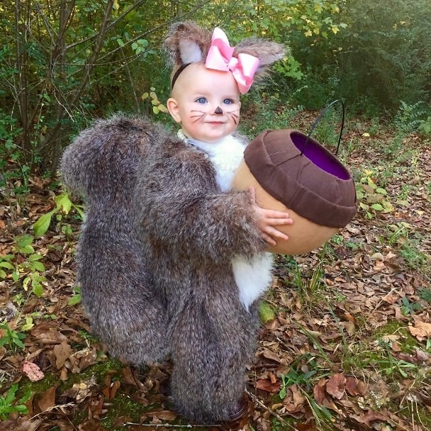 Baby squirrel costume