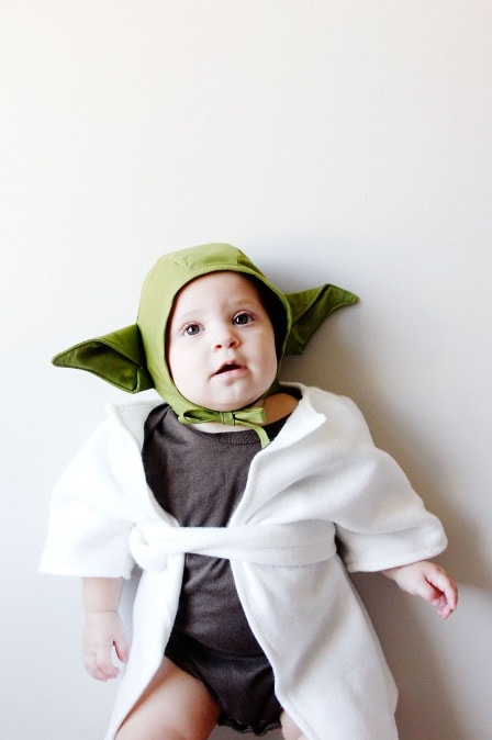 Baby yoda costume for baby
