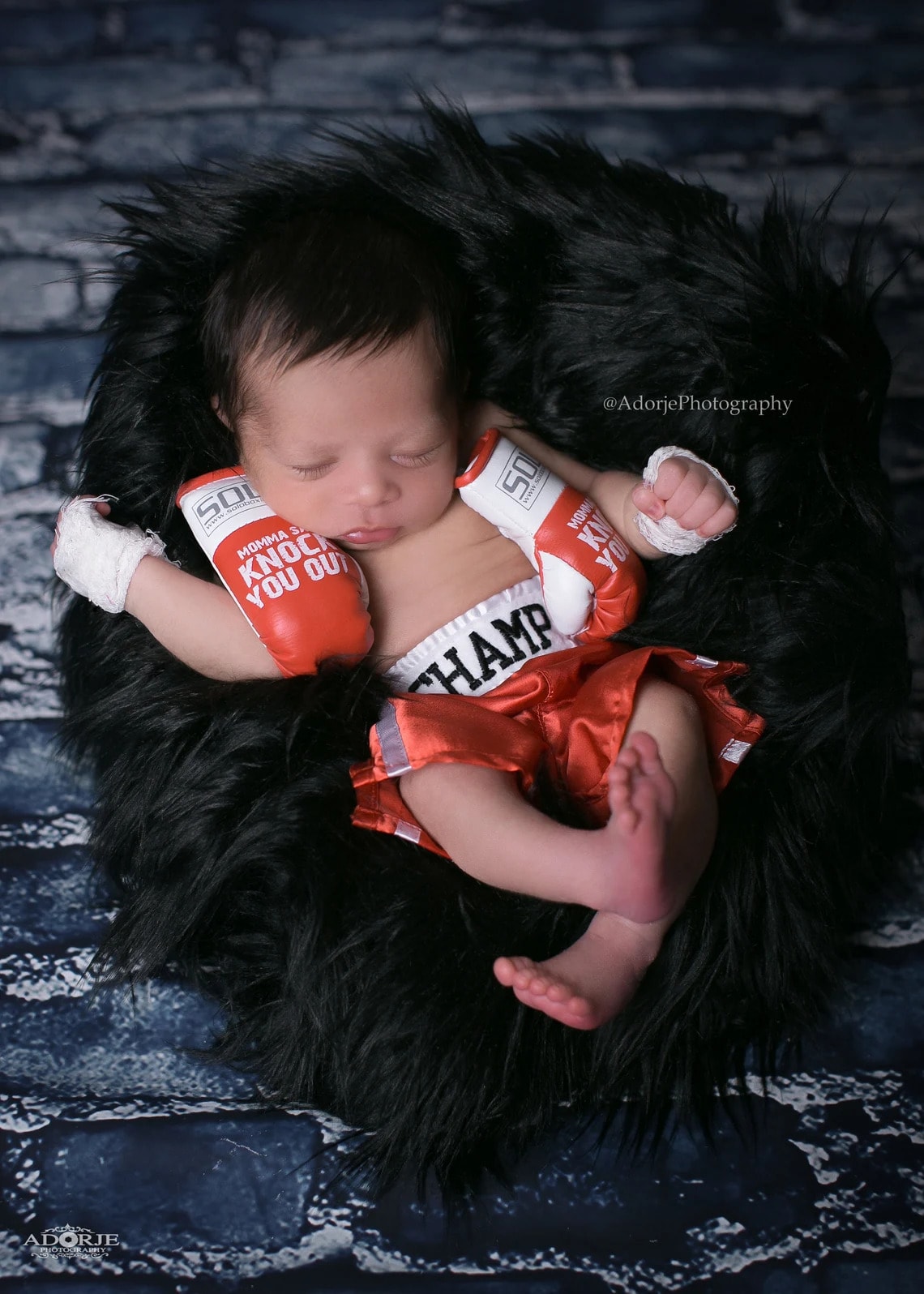 Baby boxer costume