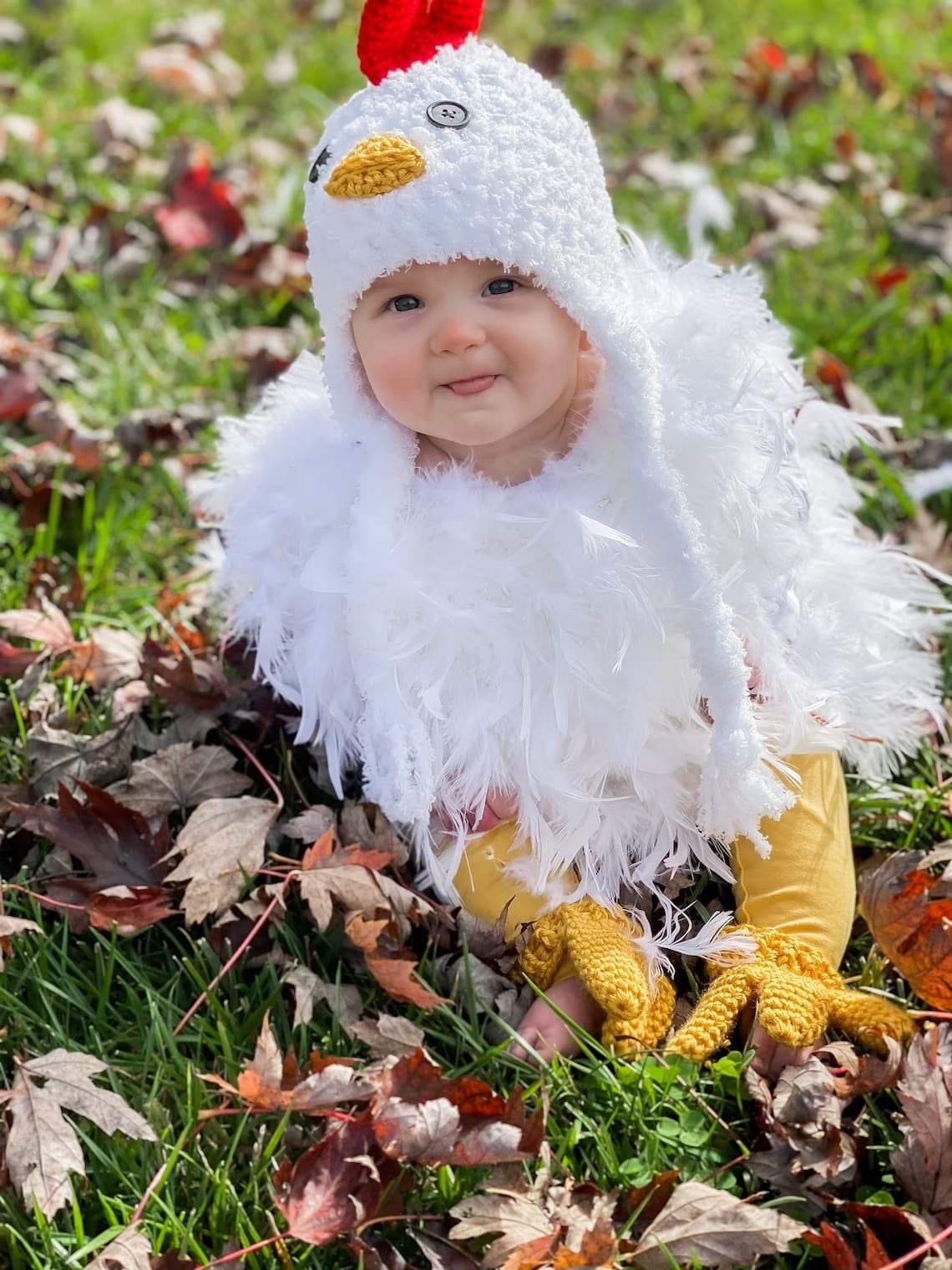 Baby chicken costume