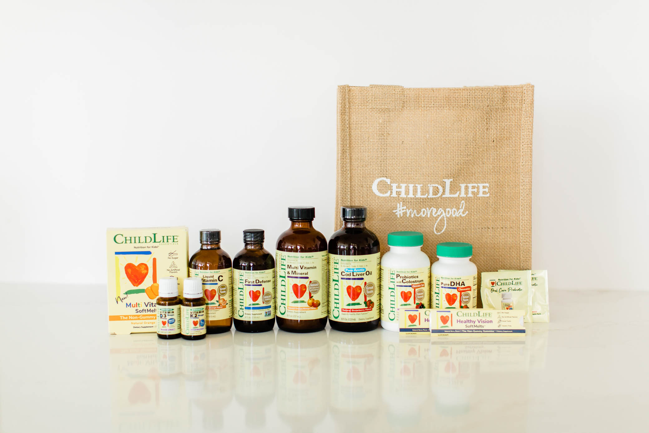 Product shot of ChildLife Essentials vitamins and minerals for kids