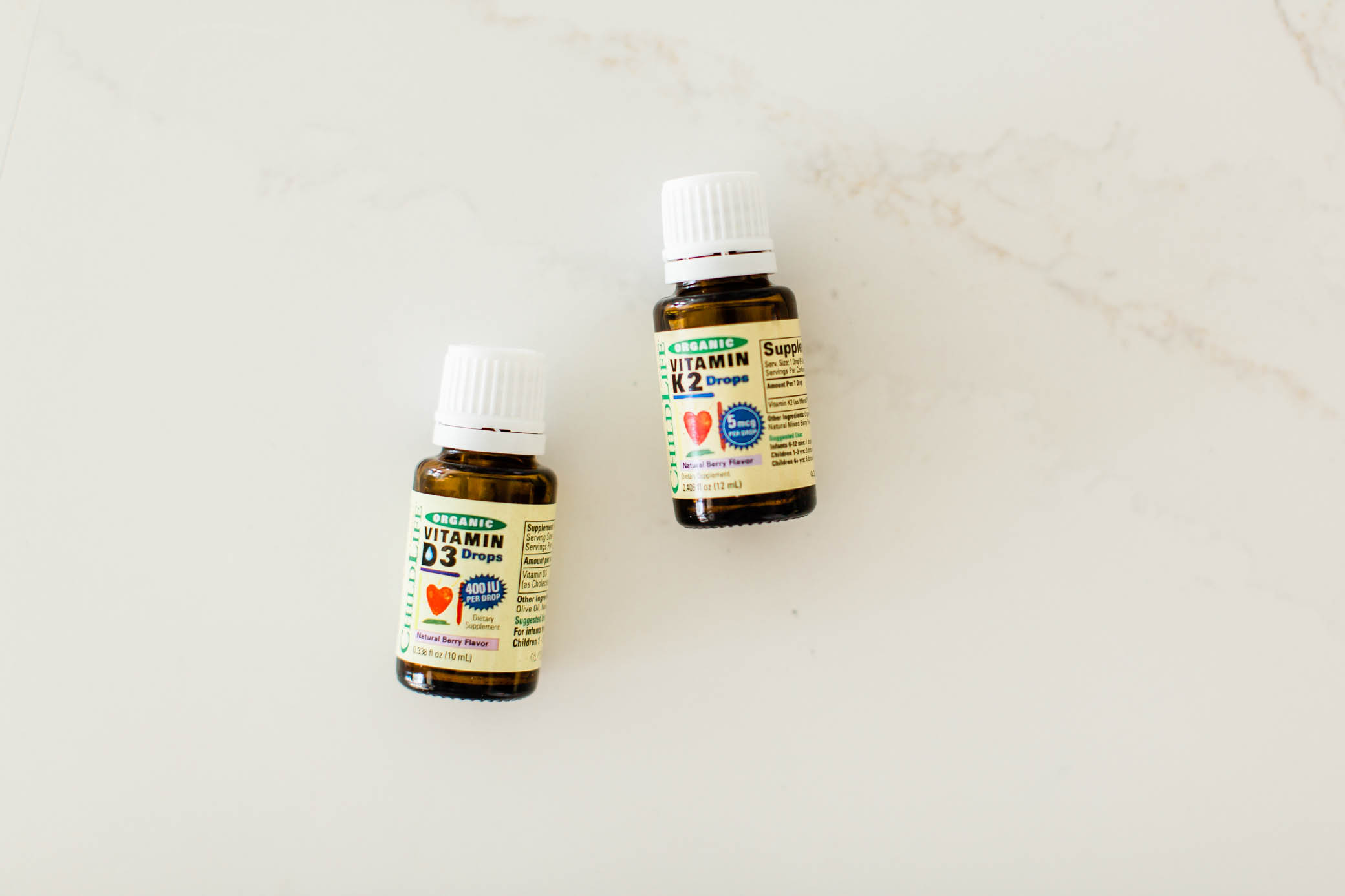 Vitamin D3 and Vitamin K2 from ChildLife Essentials