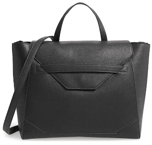Honest Company Convertible Faux Leather Diaper Tote