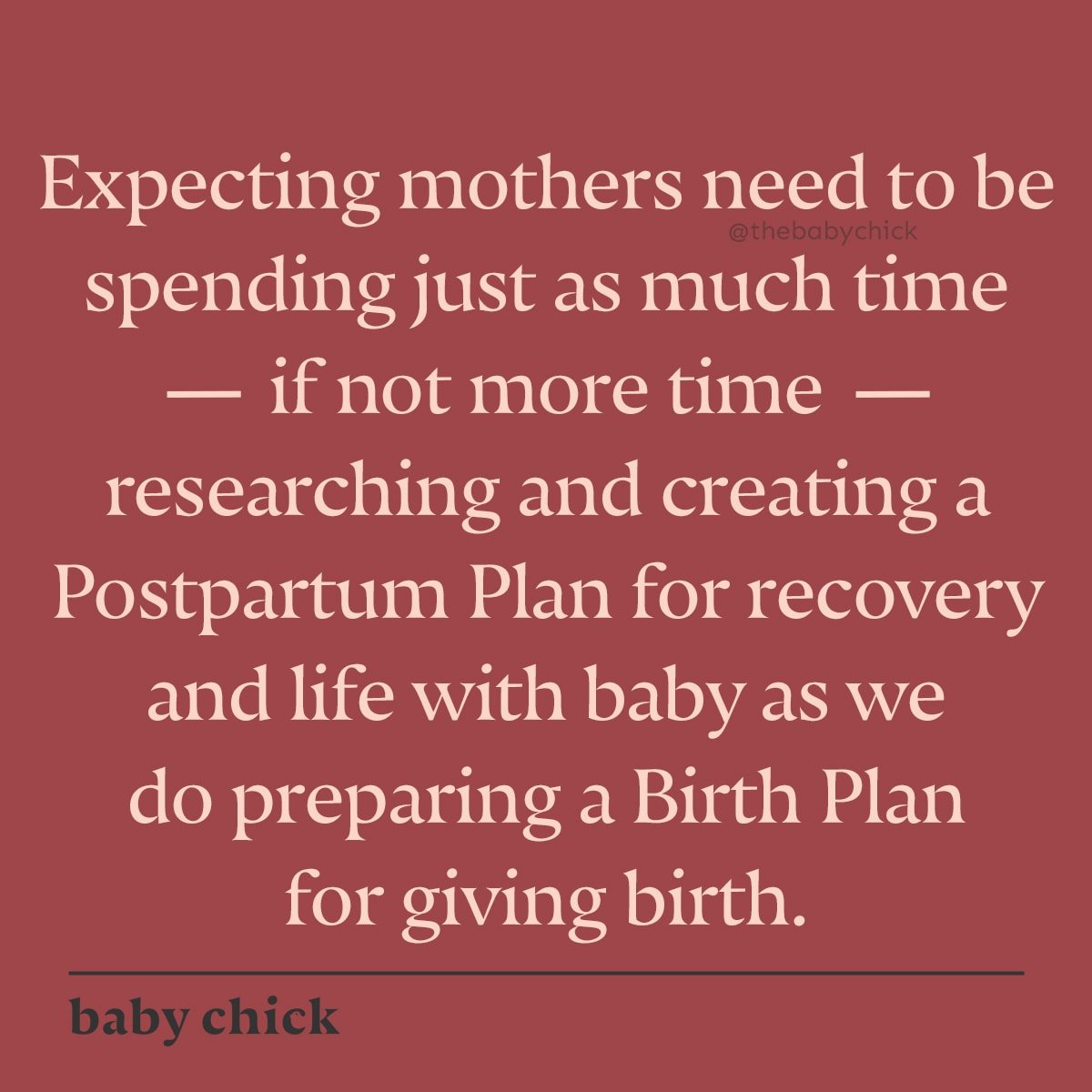 postpartum plan