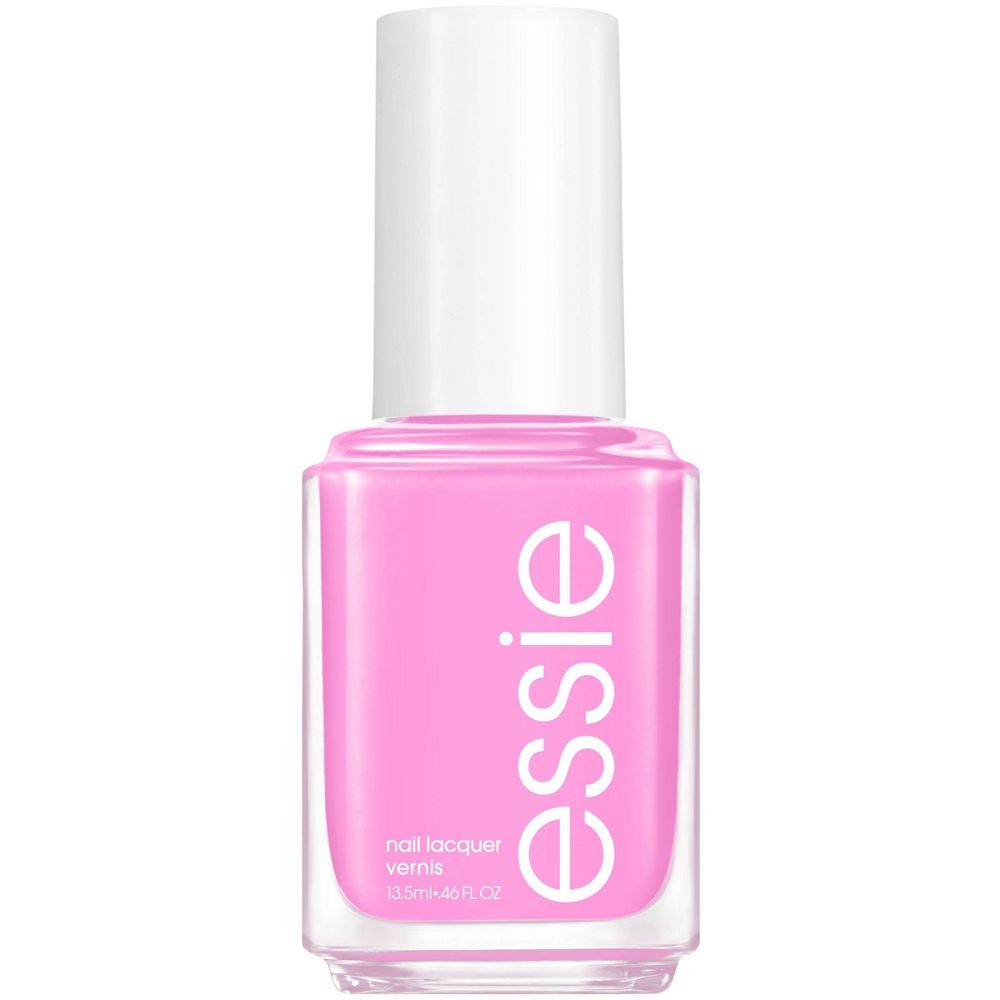 Pink nail polish 