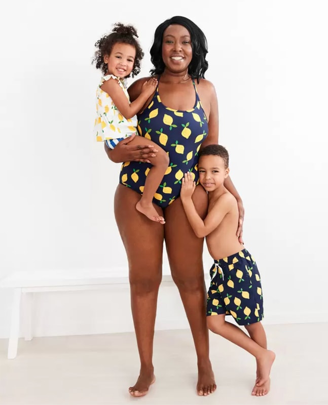 Matching Family Swimsuits
