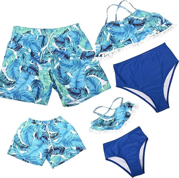 18 of the Cutest Matching Family Swimsuits - Baby Chick