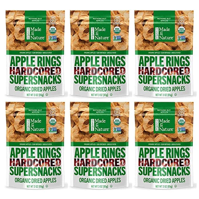Made In Nature - Organic Apple Rings Dried Fruit