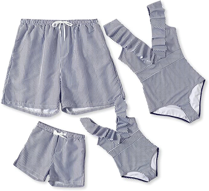 The Cutest Matching Family Swimsuits