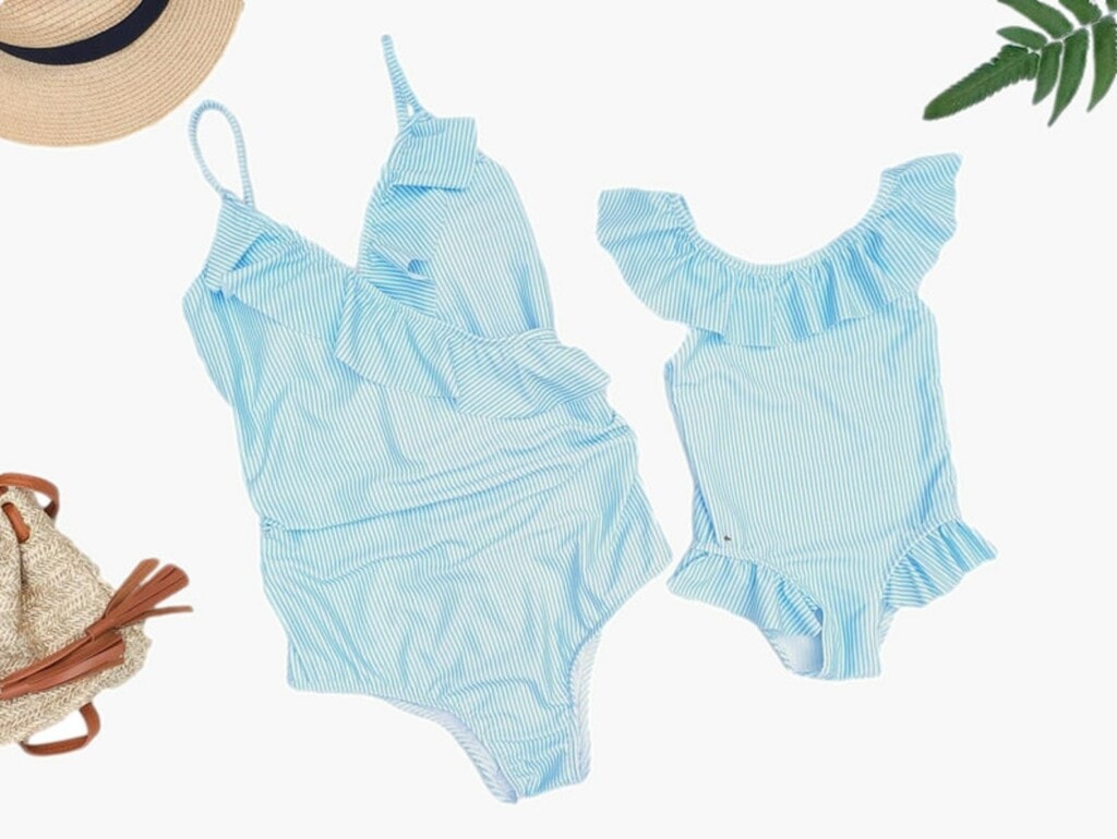 The Cutest Matching Family Swimsuits