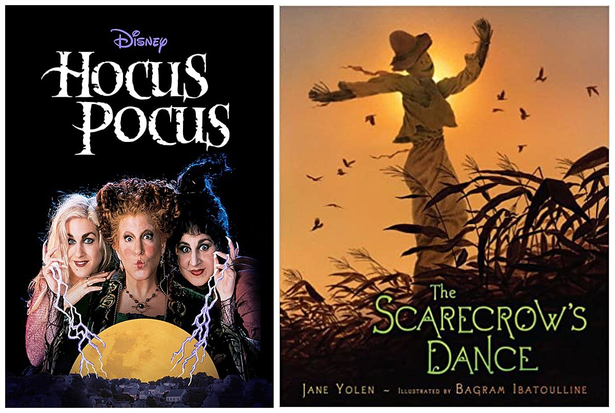 Hocus Pocus movie and The Scarecrow's Dance book