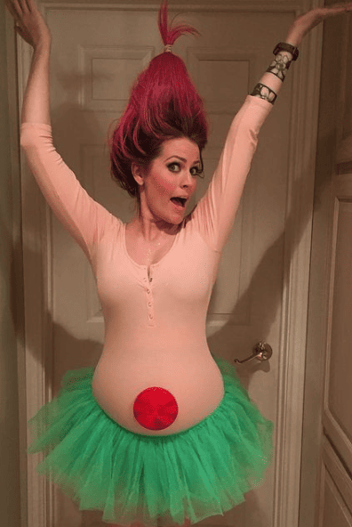 Pregnant troll costume