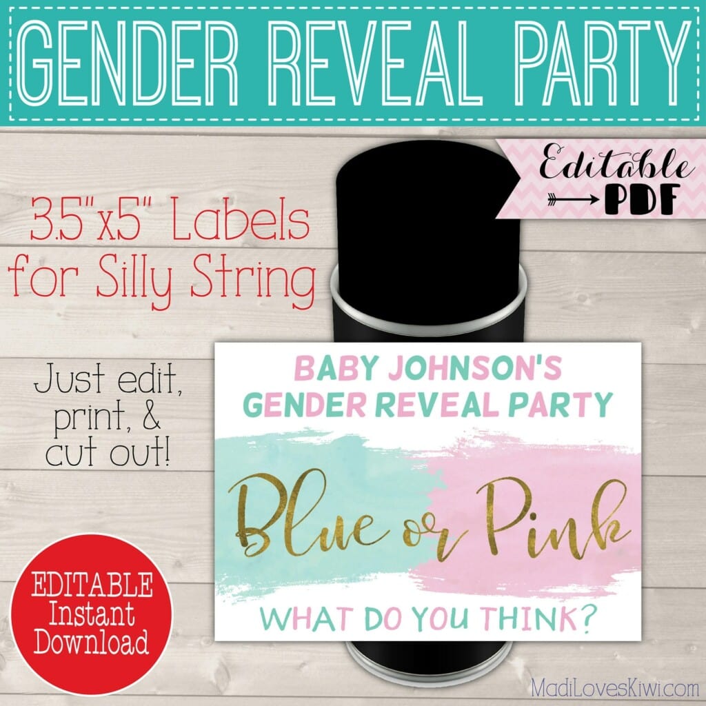 28 Gender Reveal Party Ideas for Expecting Moms