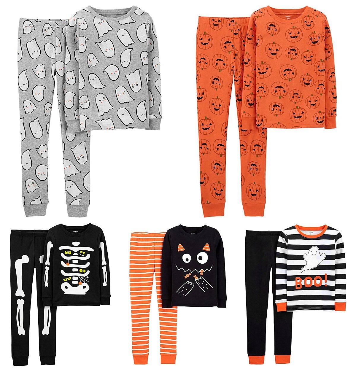 Carter's Halloween pajamas