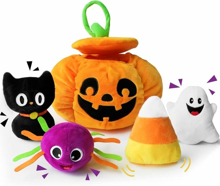 Halloween Pumpkin Plushie Set