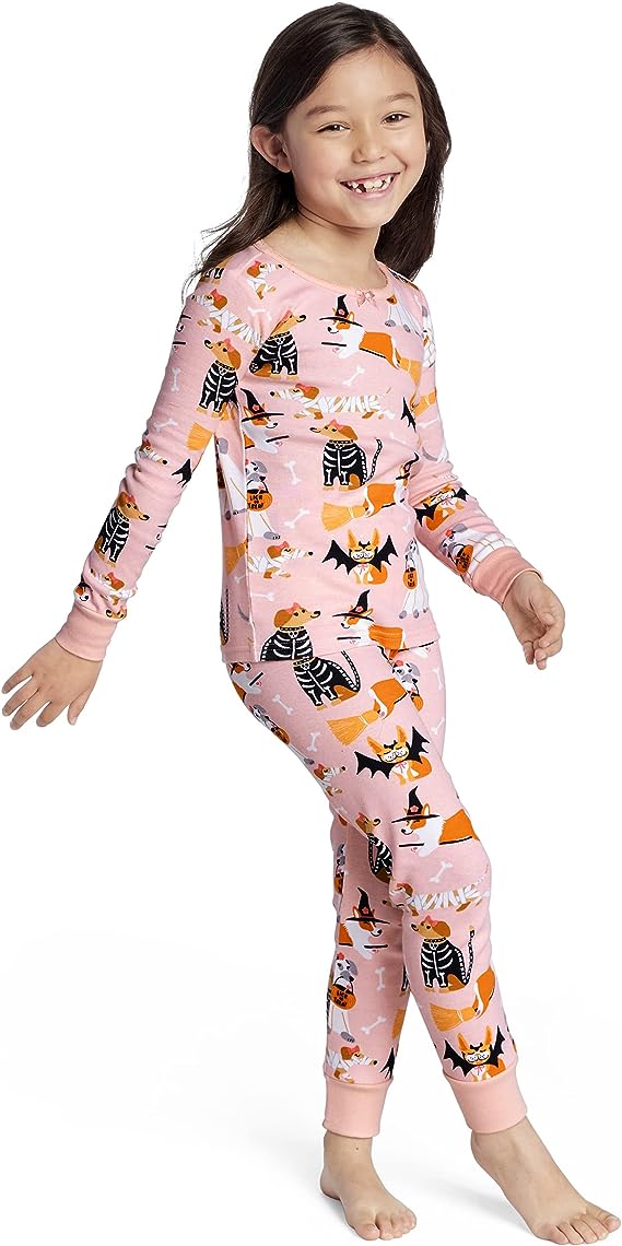 Gymboree Gymmie Halloween Pink Two-Piece Toddler Pajama Set