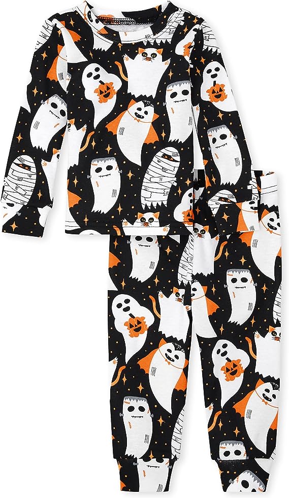 The Children's Place Kids Matching Sibling Halloween Pajama Set