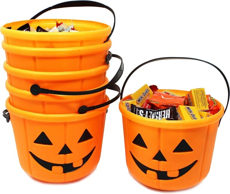 Halloween Candy Pumpkin Basket